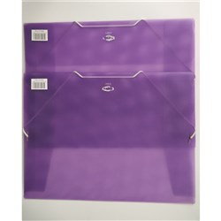 MARBIG DOX FILE SHIMMER With Elastic A4 Purple