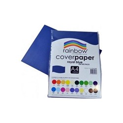 RAINBOW COVER PAPER 125GSM A3 Royal Blue