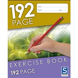 Sovereign Exercise Book 225x175mm 8mm Ruled 192 Page