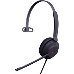 Yealink UH37 Mono Teams USB Corded Headset Black