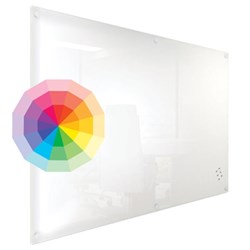 Visionchart Magnetic Custom Printed Planner Glass Board 1500 x 1200mm Frameless