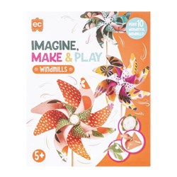 Educational Colours Imagine Make And Play Windmills Pack Of 3