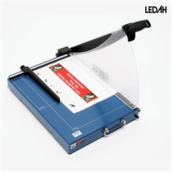 Ledah Home Guillotine A4 10 Sheet Capacity Blue