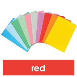 AVERY COLOURED MANILLA FOLDERS Foolscap  Red Box 100