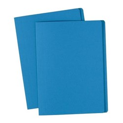 AVERY COLOURED MANILLA FOLDERS Foolscap Blue Box/100