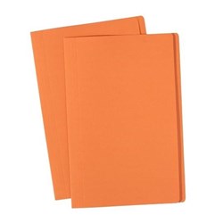 AVERY COLOURED MANILLA FOLDERS Foolscap Orange Box of 100