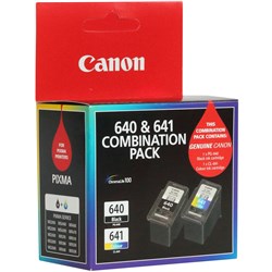 CANON MG2160/3160/4160 and CL641 Combo Pack Black & Colour