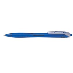 PILOT BPRG-10R REXGRIP BALLPEN Medium Blue Retractable