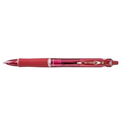 PILOT ACROBALL BALLPOINT PEN Retractable Med 1.0mm Red