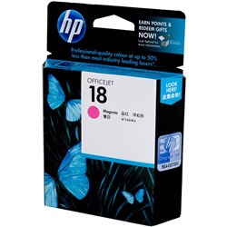 HP 18 MAGENTA INK CARTRIDGE C4938A