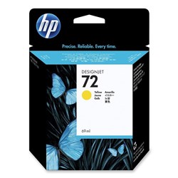 HP 72 69ml Yellow Ink Cartridge (C9400A)