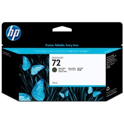 HP 72 MATTE BLACK INK CARTRIGE 130ml For HP Designjet T610, T1100