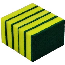 ITALPLAST SPONGE SCOURER Heavy Duty 100mmx150mm