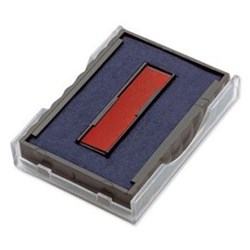 DESKMATE REPLACEMENT INK PAD Blue/Red