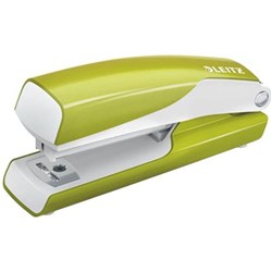 LEITZ NEXXT SERIES WOW STAPLER Metal Half Strip 26/6 Green