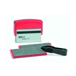 COLOP P15 DIY STAMP 10x69mm, 3&4mm Letters