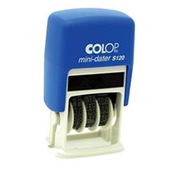COLOP S120B MINI-DATER 4mm Type Black Blister