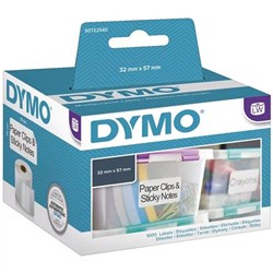 DYMO LABELWRITER LABELS Paper 57x32mm White (30334)