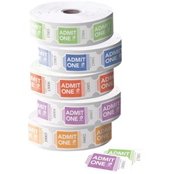 OLYMPIC ADMIT ONE TICKETS 5 Rolls of 1000