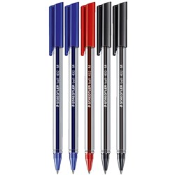 STAEDTLER 432 STICK BALL PEN Medium Blue