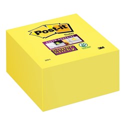 POST-IT SUPER STICKY NOTES Yellow Full Adhesive F330-12SS 76x76mm PK12