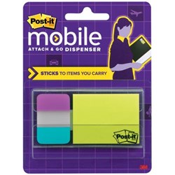 POST-IT MOBILE ATTACH AND GO PM-COMBO1 Note & Tab Dispenser PK2