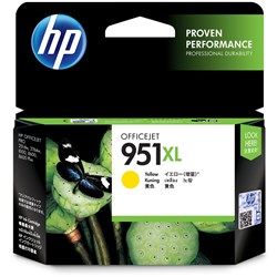 HP 951XL OfficeJet Ink Cartridge High Yield Yellow CN048AA