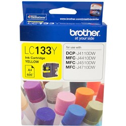 Brother LC-133Y Ink Cartridge Yellow