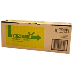 Kyocera TK-584Y Toner Cartridge Yellow