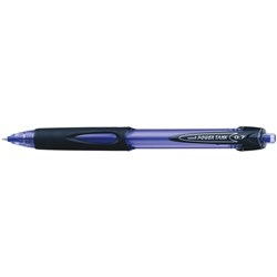 Uni SN227 Power Tank Ballpoint Pen Retractable Fine 0.7mm Blue