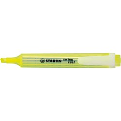 Stabilo Swing Cool Highlighter Chisel 1-4mm Yellow Box Of 10 Yellow Box Of 10