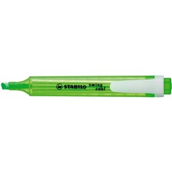 Stabilo Swing Cool Highlighter Chisel 1-4mm Green Box Of 10 Box Of 10