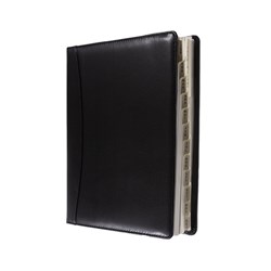 Debden Elite Diary SOLD OUT Quarto Day To Page Black