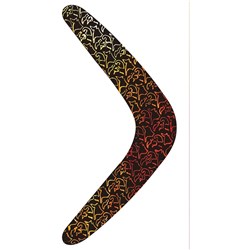 Zart Scratch Boomerang Shapes 29cm Pack of 30