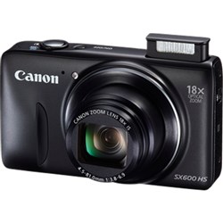 CANON SX600HS COMPACT CAMERA Black Super Zoom Digital