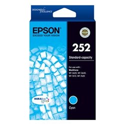 COMPATIBLE EPSON T252C Inkjet Cartridge Cyan