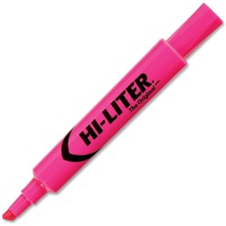 AVERY FLUORESCENT HI-LITER Pink Highlighter