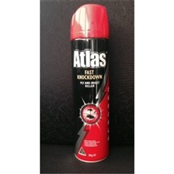 ATLAS FAST KNOCKDOWN Fly & Insect Spray 300 gms