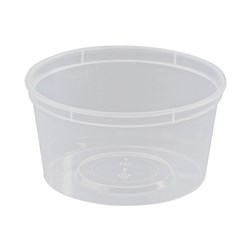 CAST AWAY ROUND CONTAINER 650MLc25 Pack Of 50's