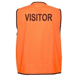 CUSTOM PRINT SAFETY VEST Flouro Vest