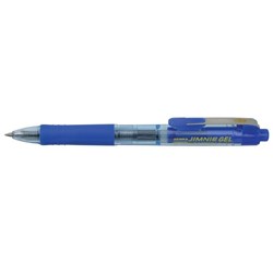 ZEBRA GEL INK ROLLER BALL PEN Jimnie Gel Retractable Medium 0.7mm Blue