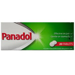 PANADOL TABLETS Blister Pack of 20