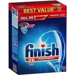 FINISH ALL IN ONE DISHWASHING Tablets 110 Per Pack