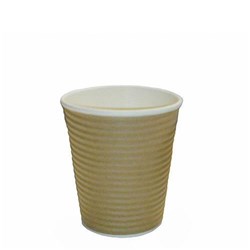 BLACK DISPOSABLE PAPER CUPS Cofee Cup 12 Oz.  (355ml) (20 Sleeves x 25 Cups) 500/CTN