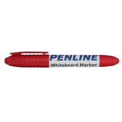 PENLINE WHITEBOARD MARKER Bullet Red