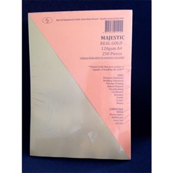 MAJESTIC REAL GOLD A4 120GSM Pack Of 250