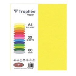 THROPEE A4 INTENSIVE  YELLOW 120 Gsm Pack Of 250