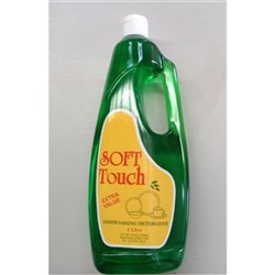 SOFT TOUCH DISH WASHING LIQUID 1 Litre