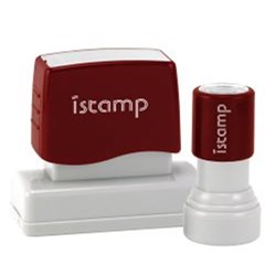 CUSTOM MADE STAMP IS60 Imprint:84mm x 46mm One Colour