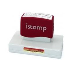 CUSTOM MADE STAMP IS63 Imprint :  95 x 45mm One Colour